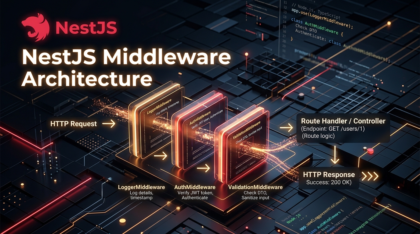 Derinlemesine NestJS Middleware Kullanımı